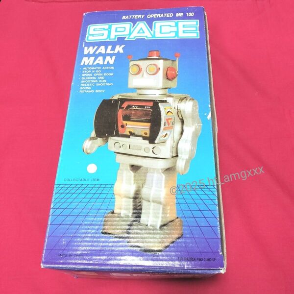 ロボット スペースウォークマン SPACE WALKMAN レトロ ビンテージ ブリキ おもちゃ