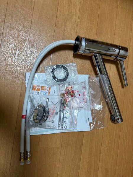 LIXIL(リクシル) INAX ワンホールシングルレバー混合水栓 取付穴マルチタイプ エコハンドル RSF-843Y 外