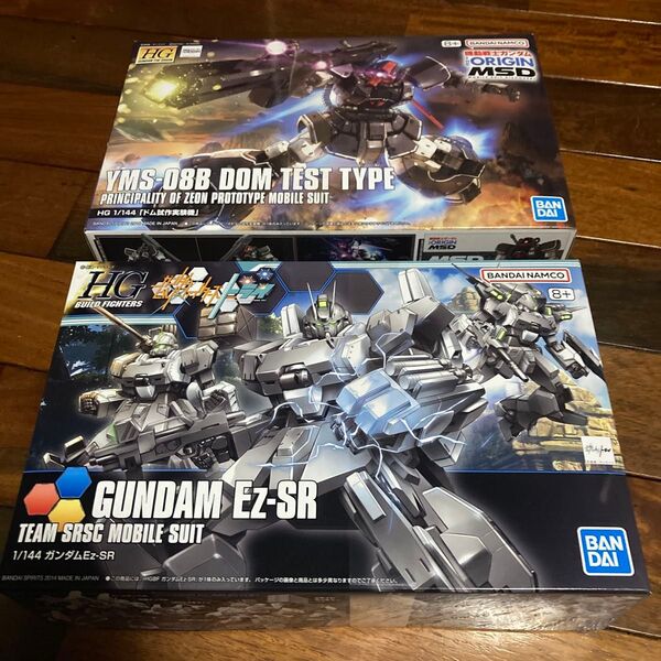HG ガンダムEz-SR ドム試作実験機 BUILD FIGHTERS 021 ガンダムビルドファイターズトライ 未開封 未組立