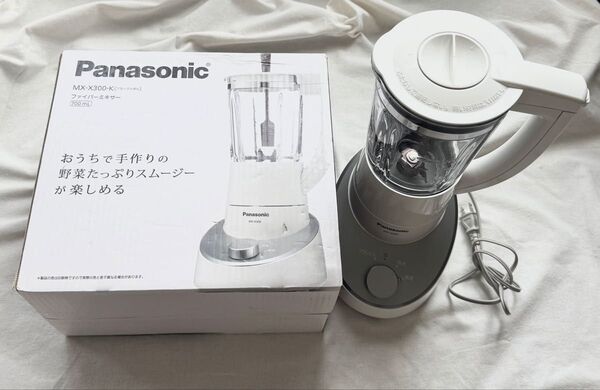 Panasonic パナソニック ファイバーミキサー mx-x300-k ブラックメタル