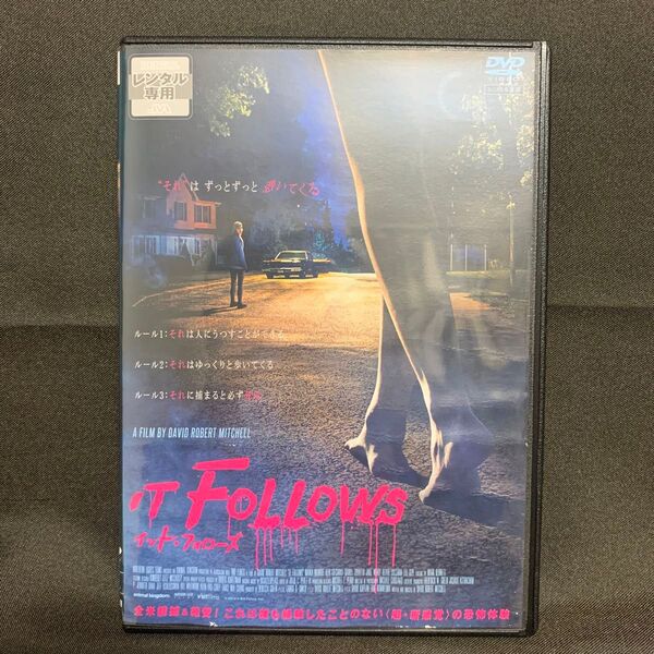 イット・フォローズ('14米/映画)【レンタル落ちDVD】説明欄要確認
