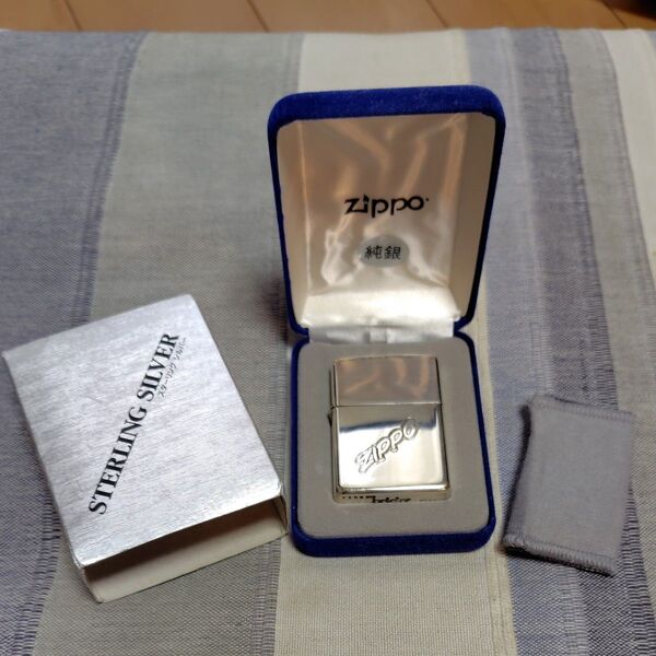 ZIPPO Sterling Silver ジッポーロゴ