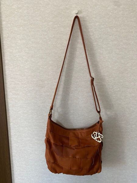 ズッケロフィラート zucchero filato 牛革パッチワークハンドバック