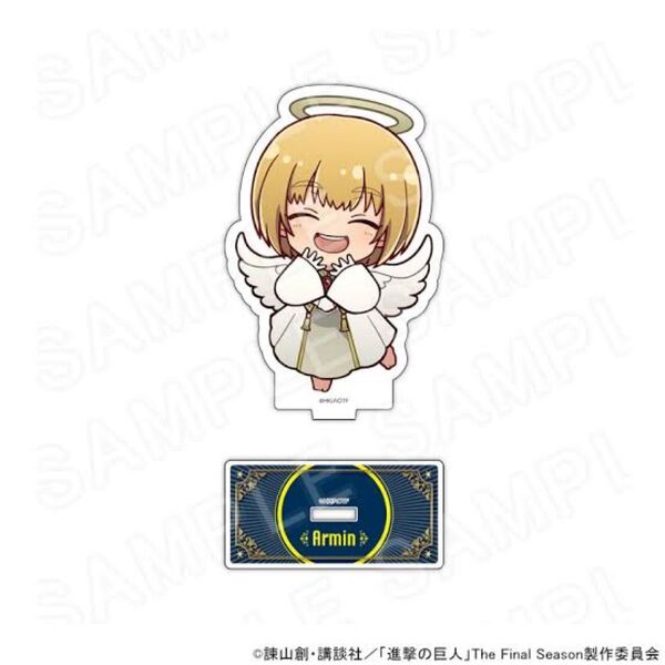 アルミン 天使と悪魔 アクリルスタンド プリカフェ 進撃の巨人
