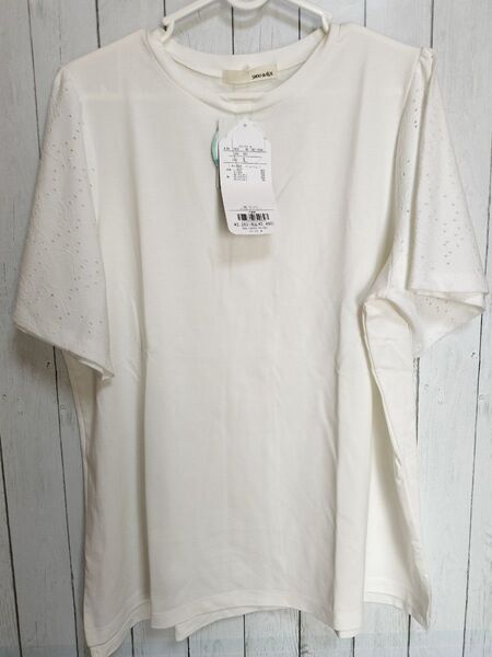 Tシャツ L 半袖 白 トップス
