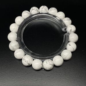ハウライト 天然石 パワーストーン ブレスレット 10mm