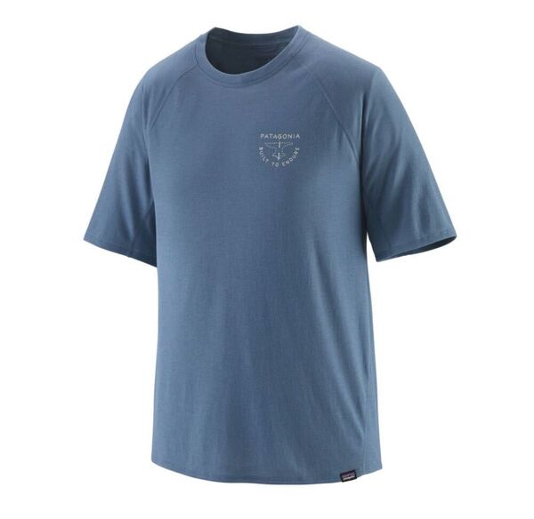 Mサイズ 新品 FMUE Patagonia キャプリーン クールトレイル グラフィックシャツ ラッシュガード 速乾 伸縮
