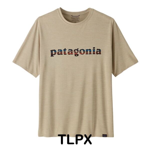 Mサイズ 新品 未使用 TLPX Patagonia キャプリーン クールデイリー グラフィックシャツ ラッシュガード 速乾 防臭