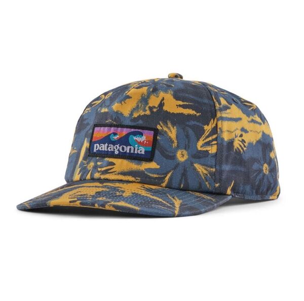 新品 未使用 タグ付き CWUE Patagonia ボードショーツ ラベル ファンフェアラー キャップ 帽子 logo