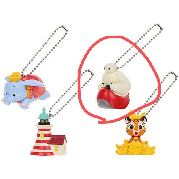 ディズニー カプセルトイ ベイマックス ガチャガチャ