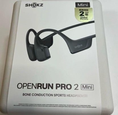最終価格 SHOKZ OpenRun Pro2mini 骨伝導イヤホン ブラック 未開封