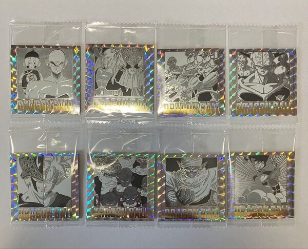 【ドラゴンボール】シールウエハース 40周年記念 8種類セット全体