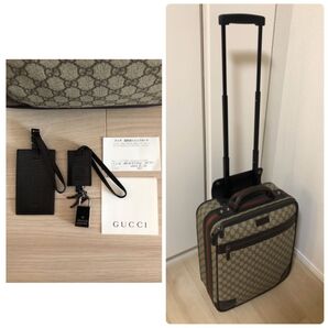 今だけSALE!GUCCI キャリーケース 美品 希少