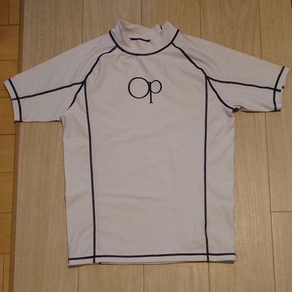 OP UPF50+ UVカット ラッシュガード 半袖 M