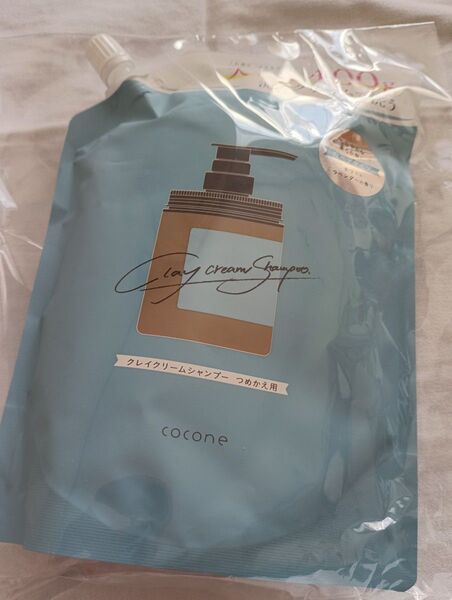 cocone ココネクレイクリームシャンプーリペア 詰め替え用 400g