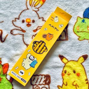 消しゴム付き! 最安値 鉛筆 筆記用具 1箱 12本 黄色 ポムポムプリンカラー 未開封 サンリオ 入学 入園