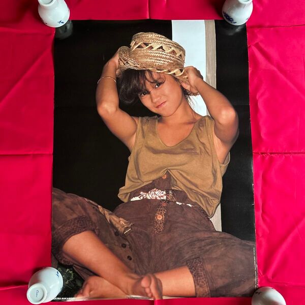 24時間以内に発送 中森明菜 1984年 非売品 B2ポスター 希少 レアコレクション品