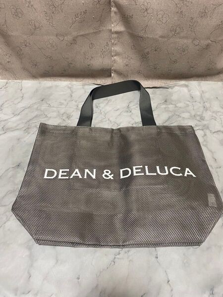 DEAN&DELUCA ディーン&デルーカ メッシュトートバッグ グレー L