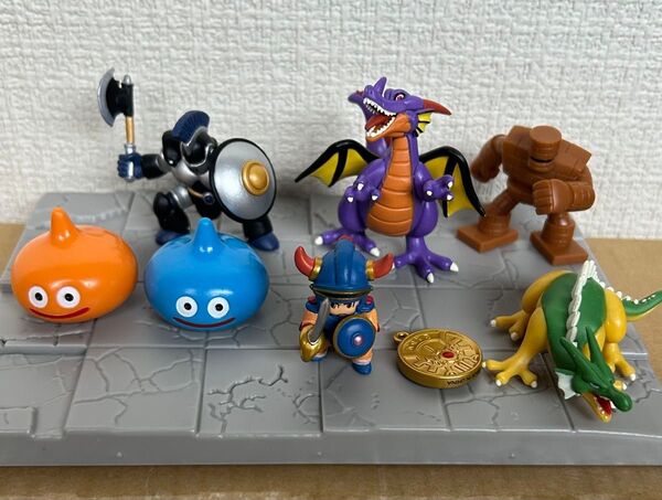 全8種 ドラゴンクエスト AM フィギュアコレクション ロトの伝説編 ロト 竜王 ゴーレム 悪魔の騎士 スライム ドラクエ