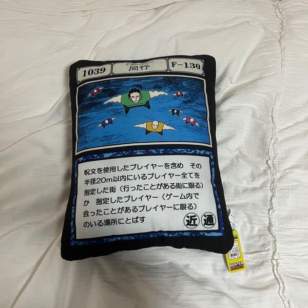 ハンターハンター 同行(アカンパニー) クッション アベイル