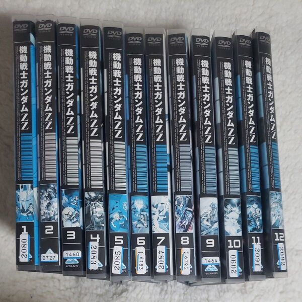 機動戦士ガンダムZZ 全12巻 DVD レンタルアップ品 ケース付き