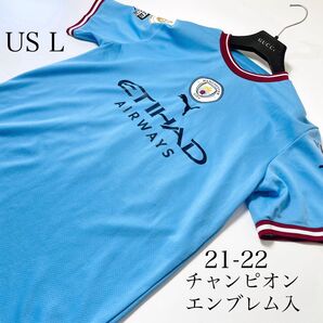 美 品 Manchester Cityマンチェスター・シティ 21-22 FODEN フォーデン シャツ ユニフォーム