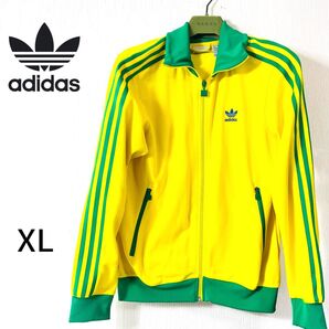極美品adidasアディダスジャージ XL ブラジルカラー ベッケンバウアー