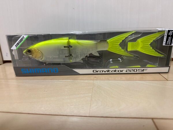 シマノ グラヴィテーター220SF チャートホワイト 新品未使用