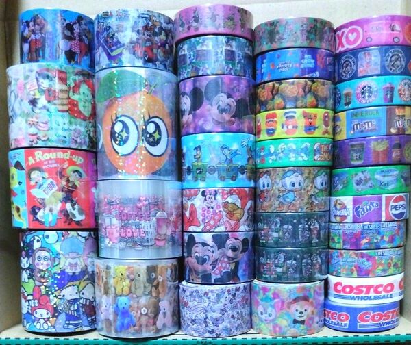 全て未使用 まとめ売り 大量 35巻 PETテープ8巻+マスキングテープ27巻
