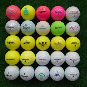 ゴルフボール ロストボール 25球