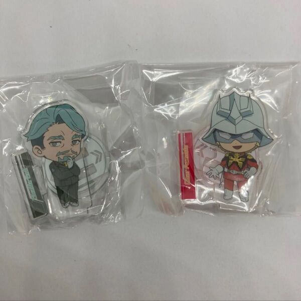 ガンダム ジークアクス シャリア・ブル&シャア ガシャポン アクリルスタンド 新品未開封