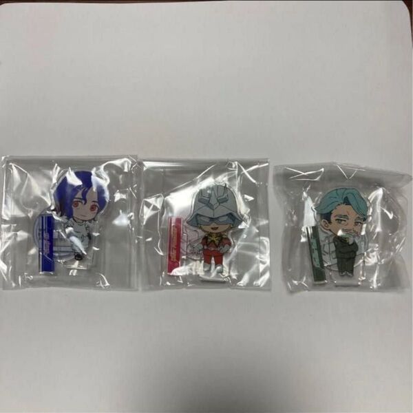 シュウジ・イトウ シャリア・ブル シャア・アズナブル 新品未開封 ガンダム ジークアクス アクリルスタンド