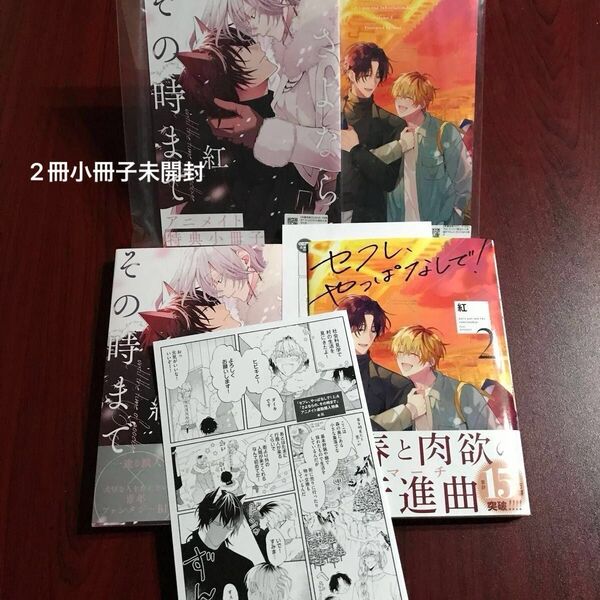 紅 2冊set6種特典付き アニメイト小冊子2種未開封品 初版本 ネコポス送料込み