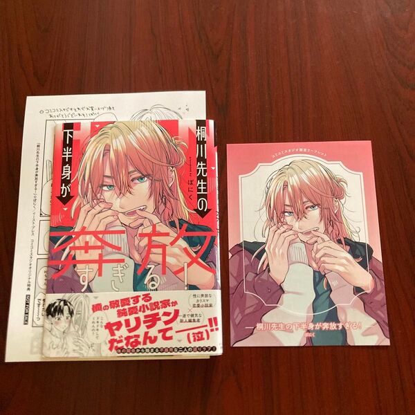 『桐川先生の下半身が奔放すぎる!』 ぽにく(コミコミ特典 初版本 ネコポス送料込み→ 条件付変更ok