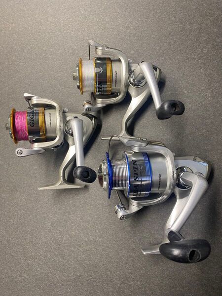 ALBA SPIN AB2000番AB4000番スピニングリールセット