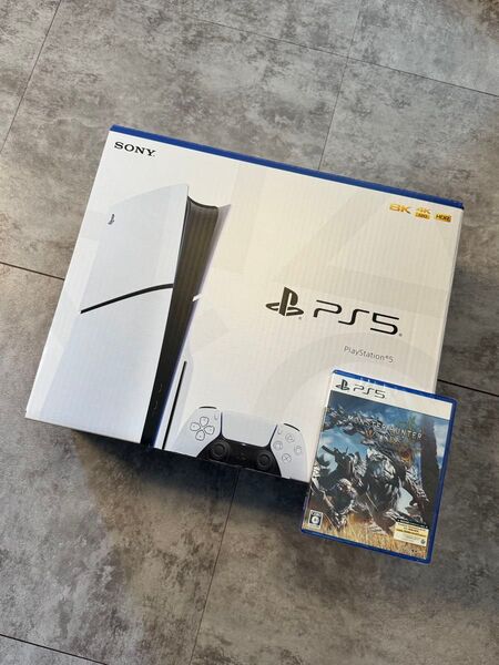 【極美品】最新型PlayStation5 モンハンワイルズセット