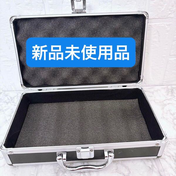 アルミツールケース アタッシュケース 黒 大型 収納ケース 工具箱 ツールボックス 工具 ケース ストレージスーツケース 新品