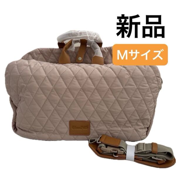 ペット キャリーバッグ お散歩バッグ スリング 犬用 ショルダーバッグ M 新品 未使用 2way おしゃれ ベージュ