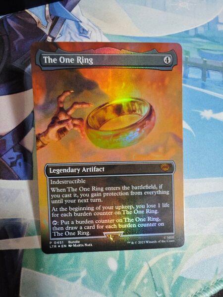 mtg 一つの指輪 ボーダーレス foil bandle プロモ