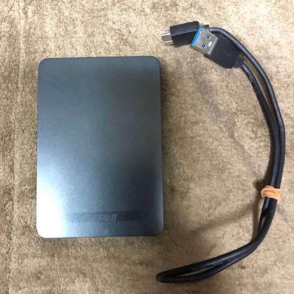 BUFFALO ポータブルHDD HD-PNFU3 500GB USB3.0