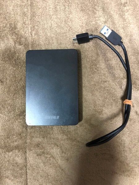 BUFFALO ポータブルHDD HD-PNFU3 500GB USB3.0