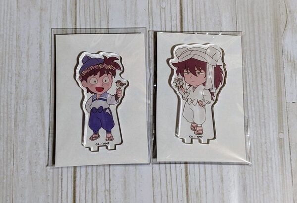 忍たま乱太郎 アニメイトカフェ トレーディング ミニアクリルスタンド 土井半助&天鬼 アニカフェ 忍たま 土井先生