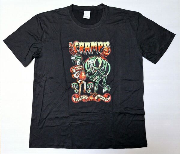 THE CRAMPS クランプス バンドTシャツ Lサイズ ハエ男