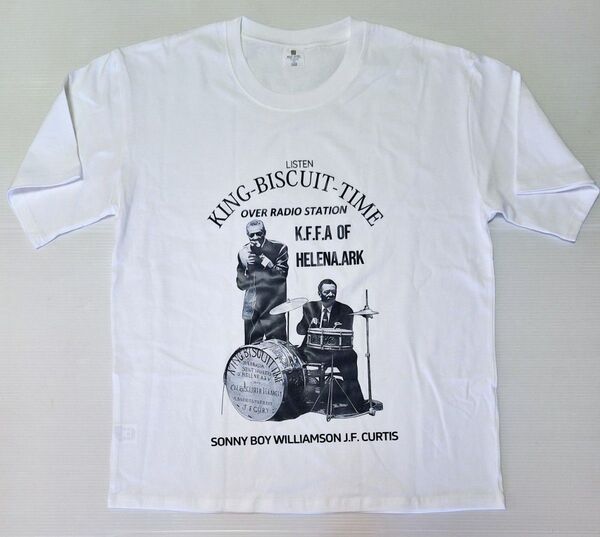 サニーボーイウィリアムソン KING-BISCUIT-TIME Tシャツ Lサイズ