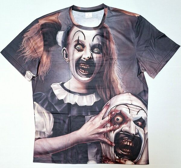 テリファー TERRIFIER ホラー 最狂コンビ Tシャツ Lサイズ