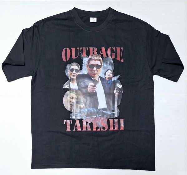 アウトレイジ 北野武 ムービーTシャツ メタルサイン XLサイズ OUTRAGE ヤクザ映画