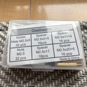 Geekworm ネジ ナット スペーサーセット