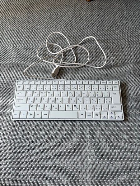 Raspberry Pi サンワサプライ 有線USBスリムキーボード テンキー無し SKB-SL18WN ラズパイ向け
