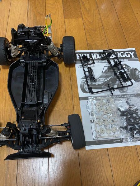 タミヤ ホリデーバギー dt-02 モーターファンマウント付き