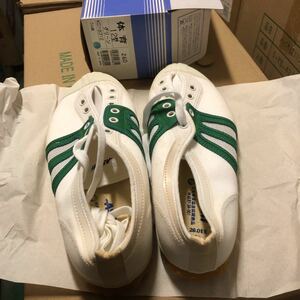  gentleman shoes Asahi product physical training 12 type green 24.5cm.5 pair .3000 jpy 